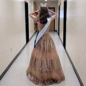 Rose gold size 2 gown